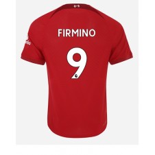 Liverpool Roberto Firmino #9 Hjemmedrakt 2022-23 Kortermet